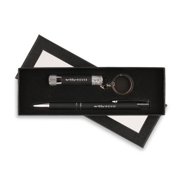 Lumi Torch and Pen Set-BLACK